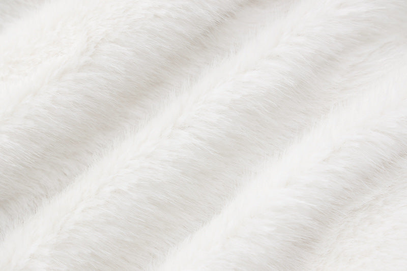 High-Grade Faux Fur Short Coat – Elegant Winter Outerwear
