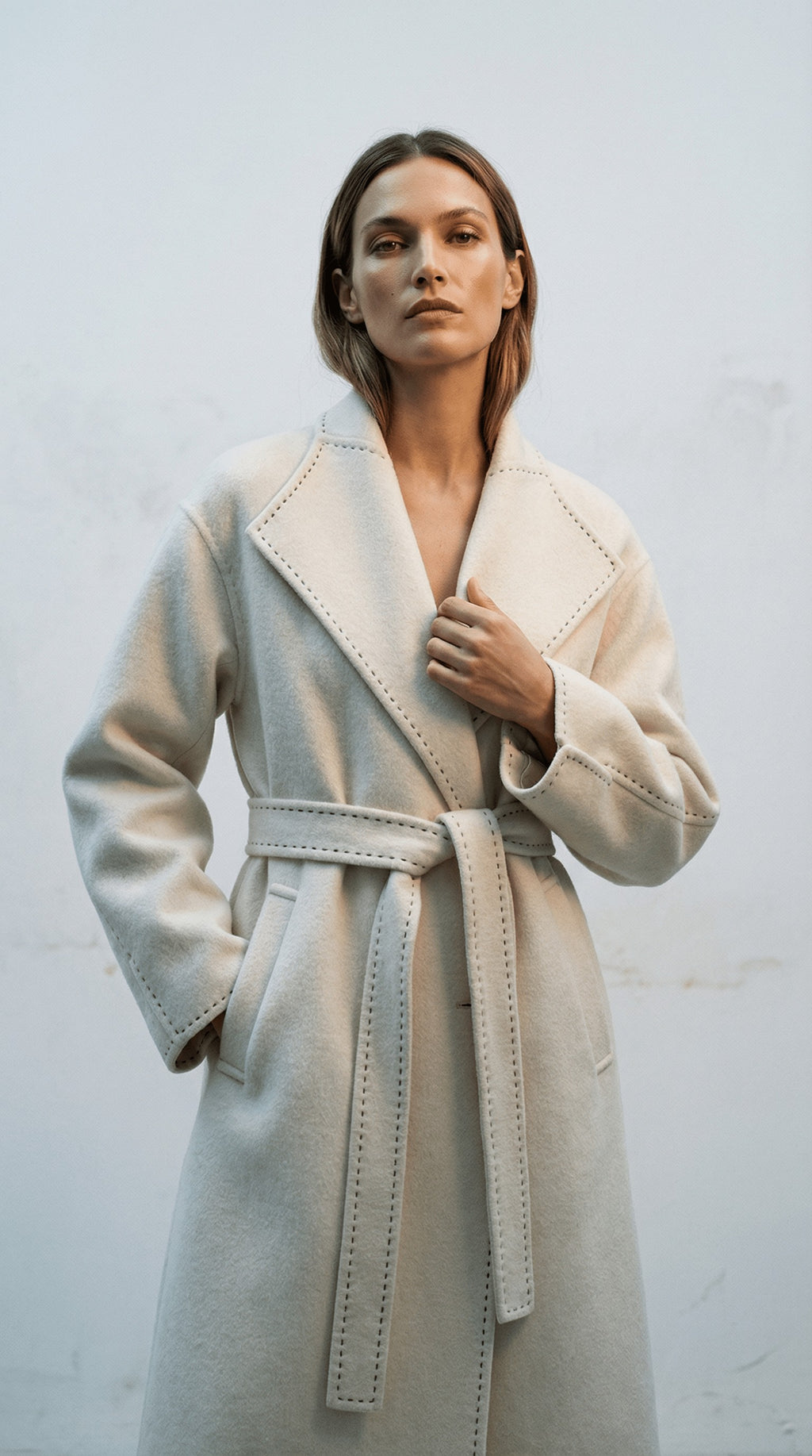 The Belgravia Double-Faced Wool Trench