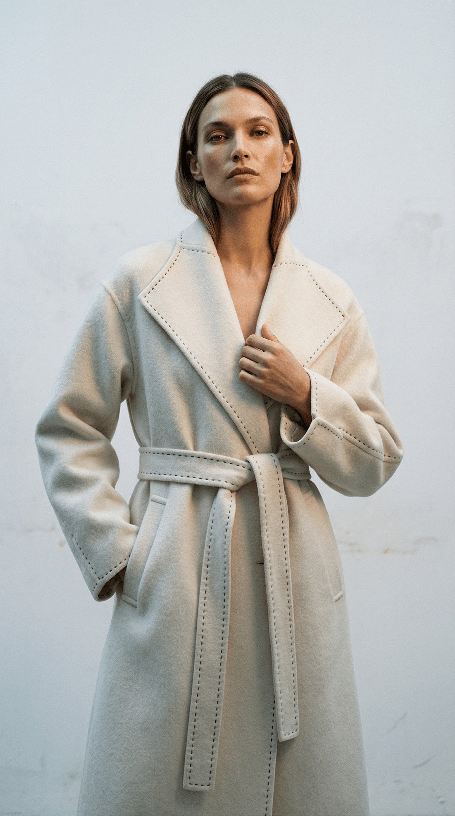 The Belgravia Double-Faced Wool Trench