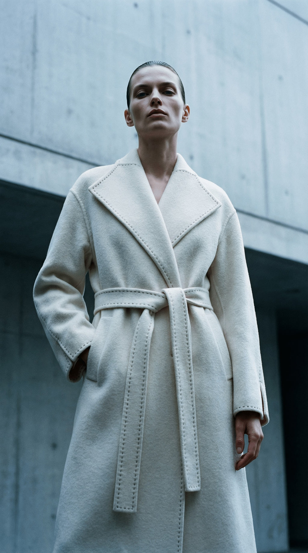 The Belgravia Double-Faced Wool Trench