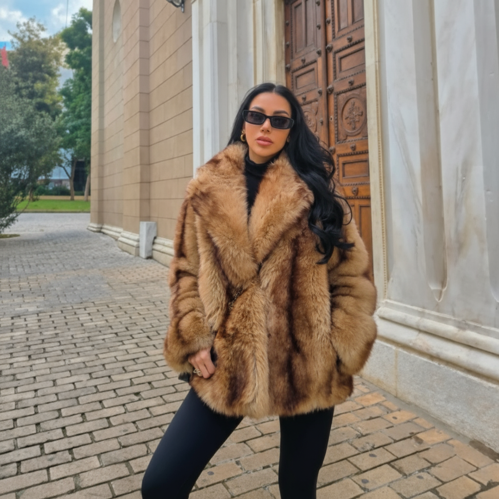 Street Faux Fur Short Coat